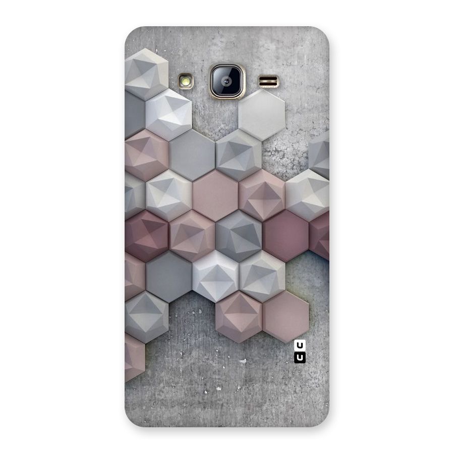 Cute Hexagonal Pattern Back Case for Galaxy On5