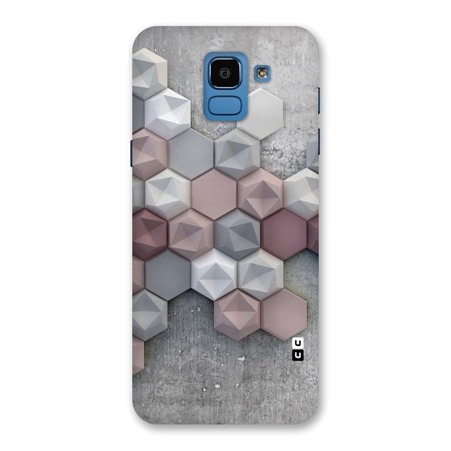 Cute Hexagonal Pattern Back Case for Galaxy On6