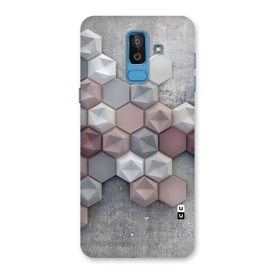Cute Hexagonal Pattern Back Case for Galaxy On8 (2018)