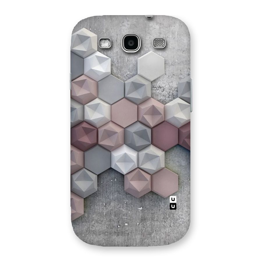 Cute Hexagonal Pattern Back Case for Galaxy S3