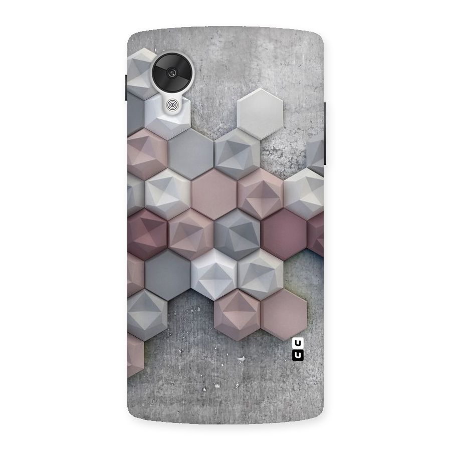 Cute Hexagonal Pattern Back Case for Google Nexsus 5