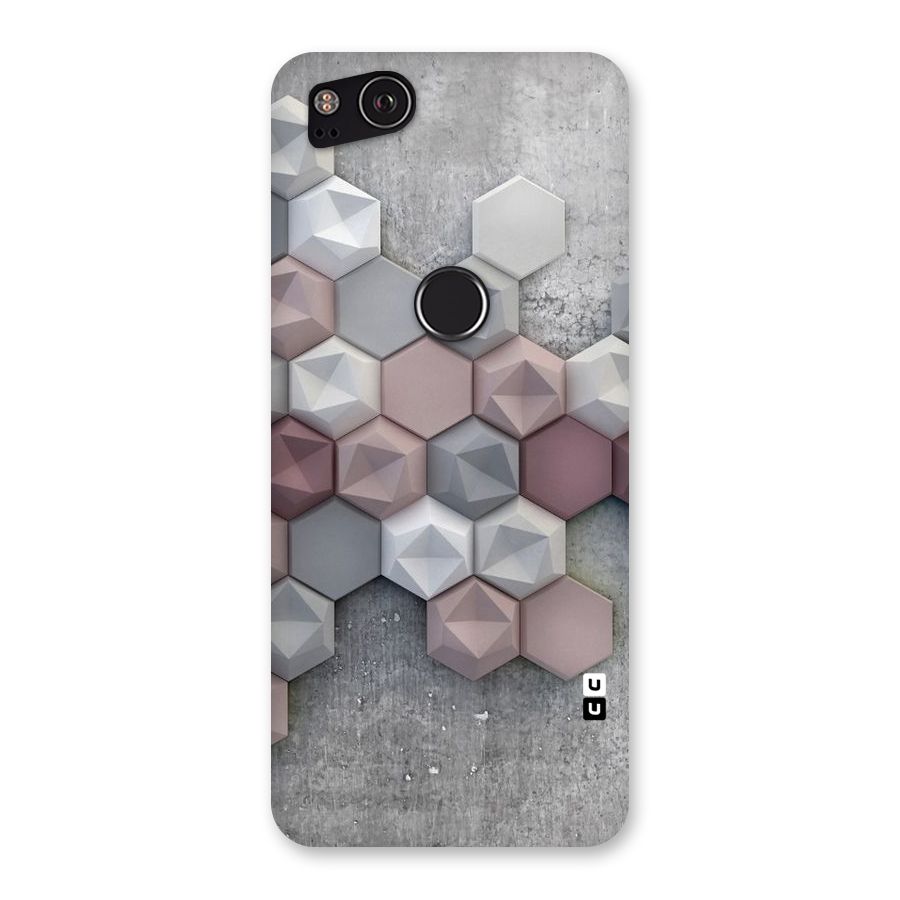 Cute Hexagonal Pattern Back Case for Google Pixel 2