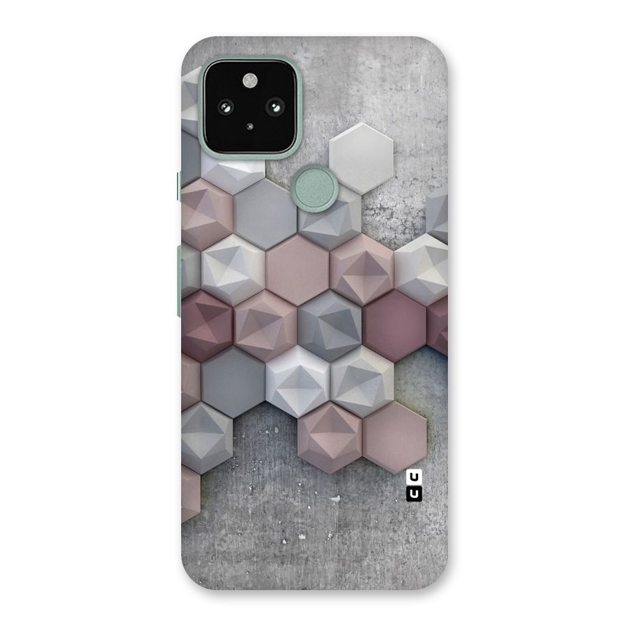 Cute Hexagonal Pattern Back Case for Google Pixel 5
