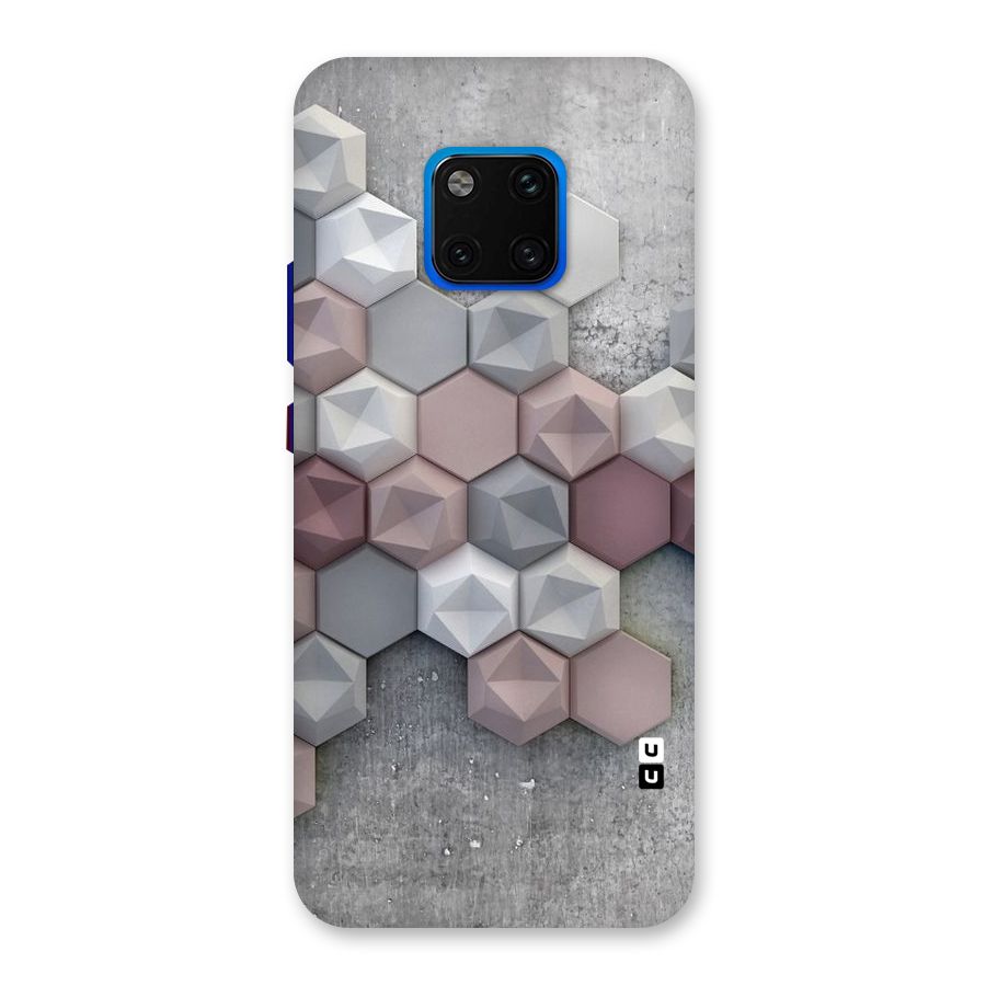 Cute Hexagonal Pattern Back Case for Huawei Mate 20 Pro