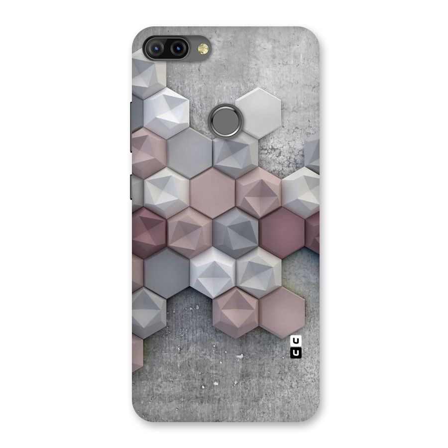 Cute Hexagonal Pattern Back Case for Infinix Hot 6 Pro