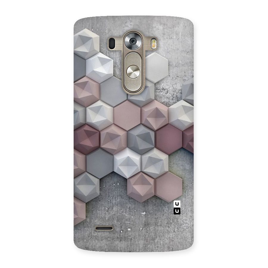 Cute Hexagonal Pattern Back Case for LG G3
