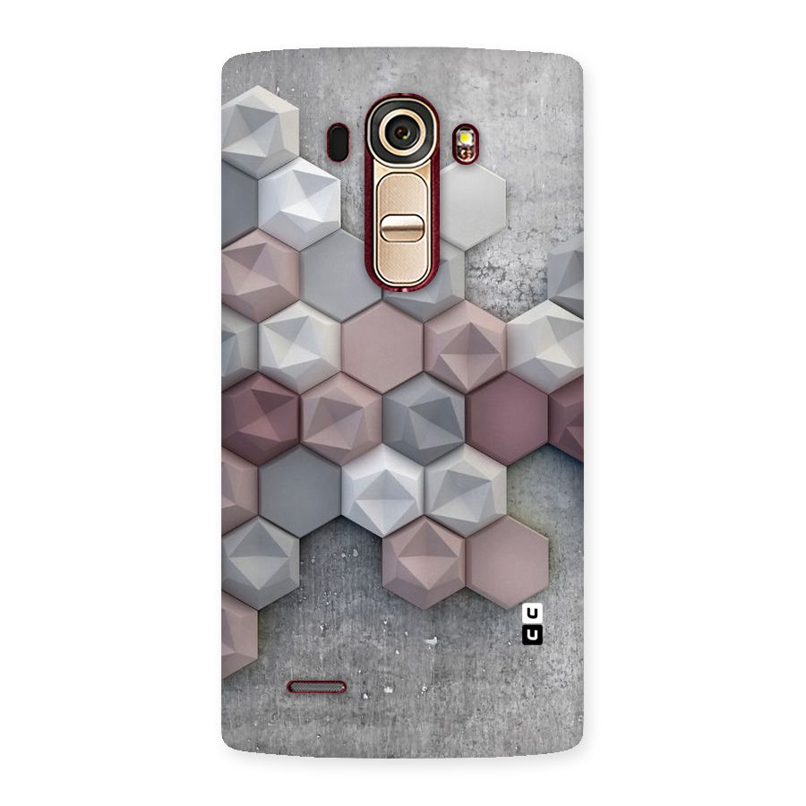 Cute Hexagonal Pattern Back Case for LG G4