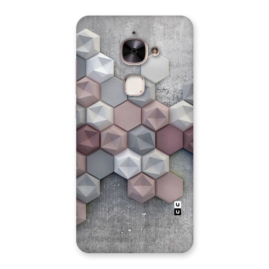 Cute Hexagonal Pattern Back Case for Le 2
