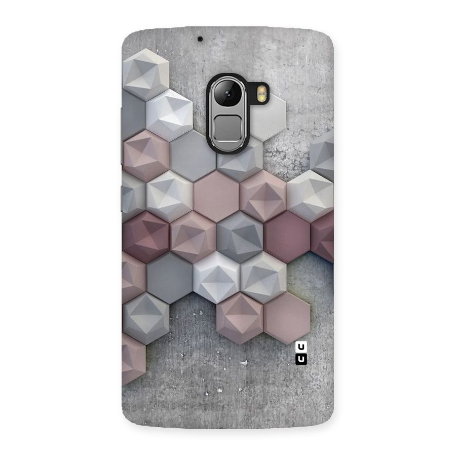 Cute Hexagonal Pattern Back Case for Lenovo K4 Note
