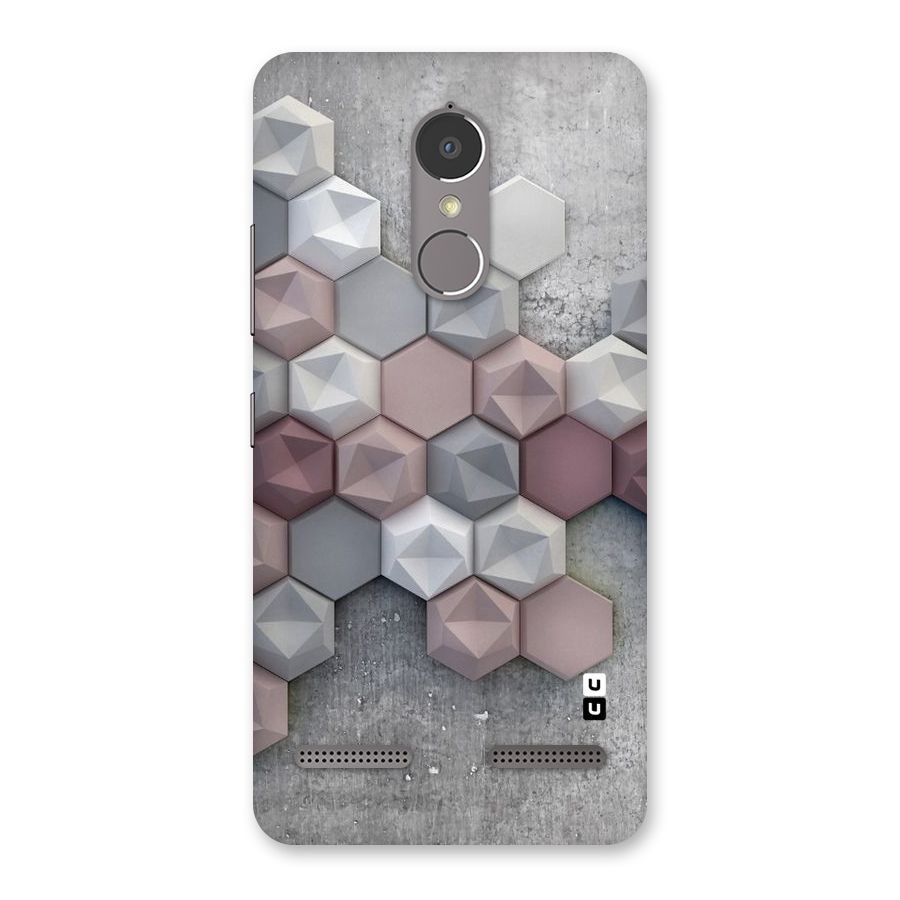 Cute Hexagonal Pattern Back Case for Lenovo K6