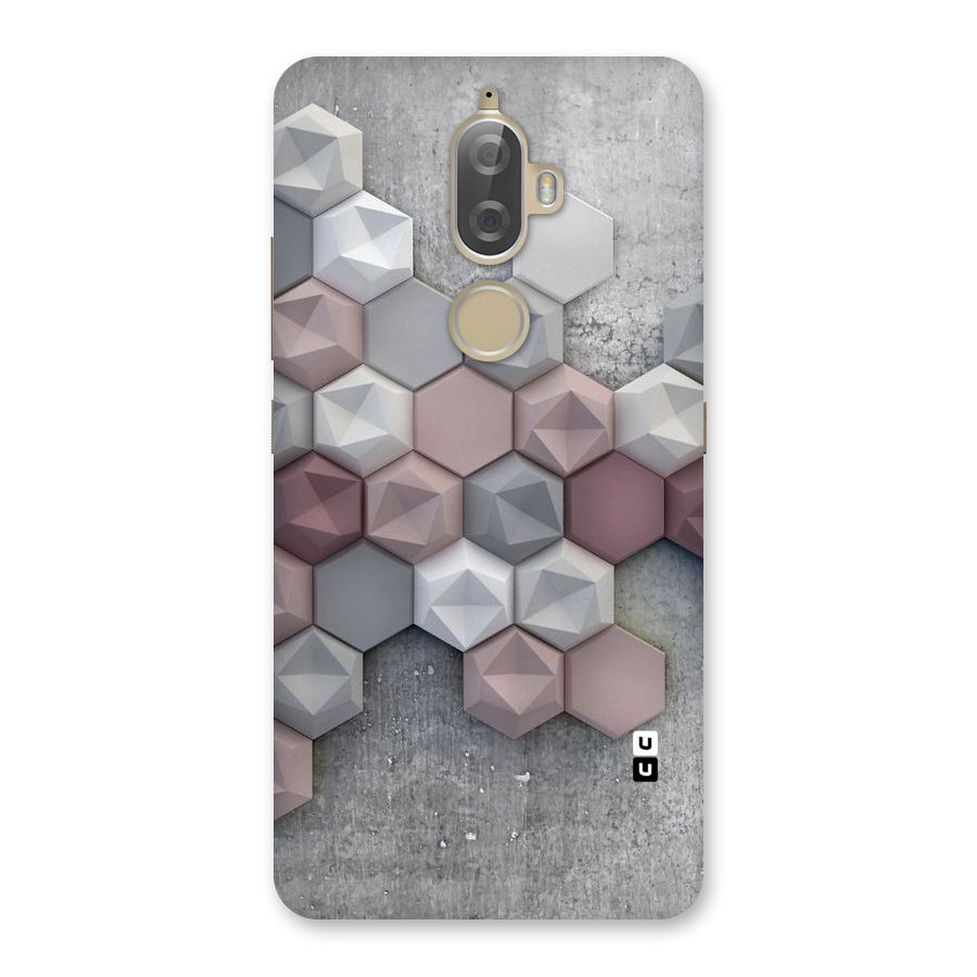 Cute Hexagonal Pattern Back Case for Lenovo K8 Plus