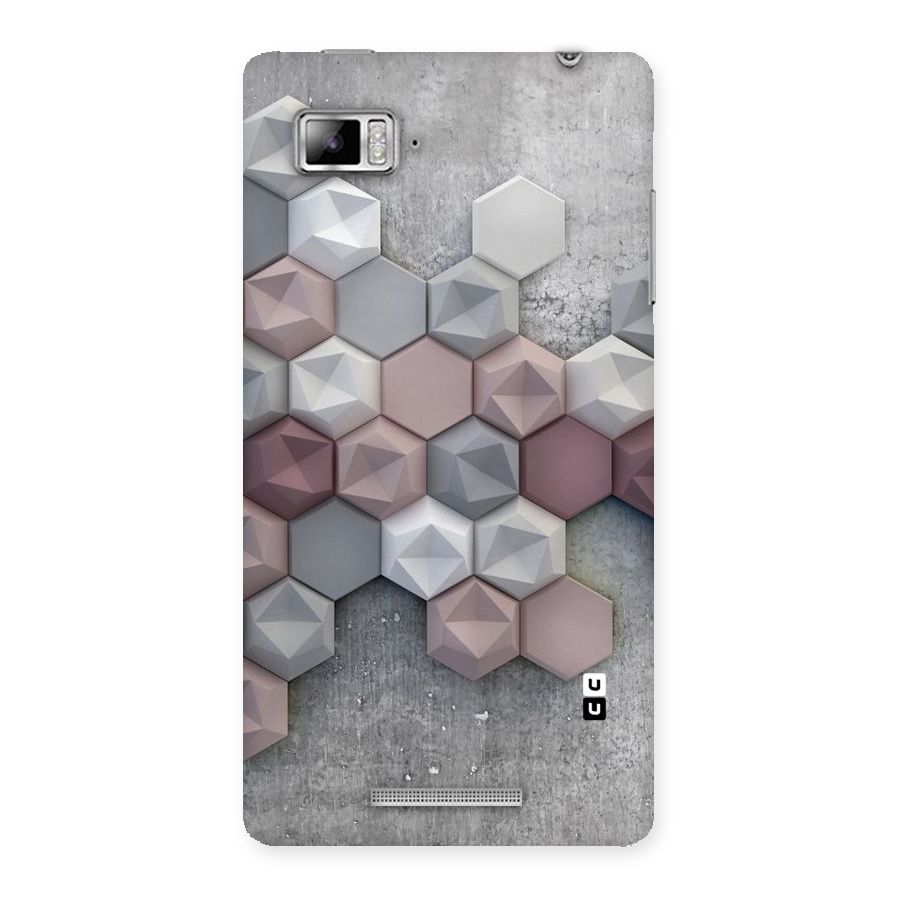 Cute Hexagonal Pattern Back Case for Lenovo Vibe Z K910