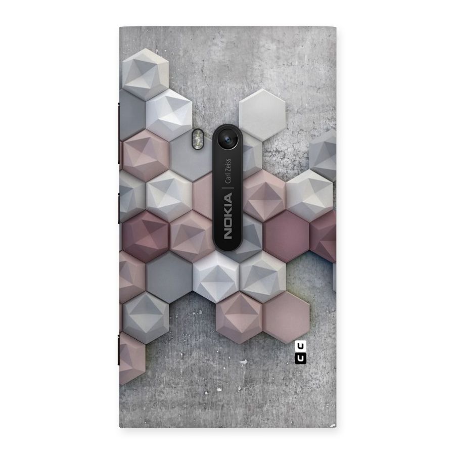 Cute Hexagonal Pattern Back Case for Lumia 920