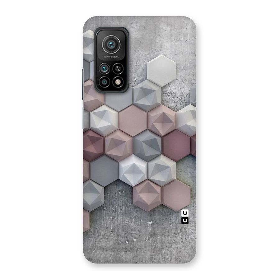Cute Hexagonal Pattern Back Case for Mi 10T Pro 5G