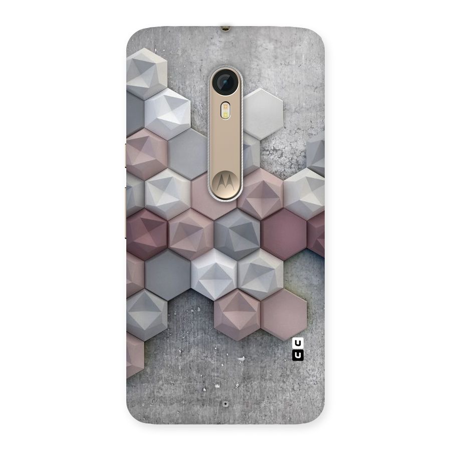 Cute Hexagonal Pattern Back Case for Motorola Moto X Style