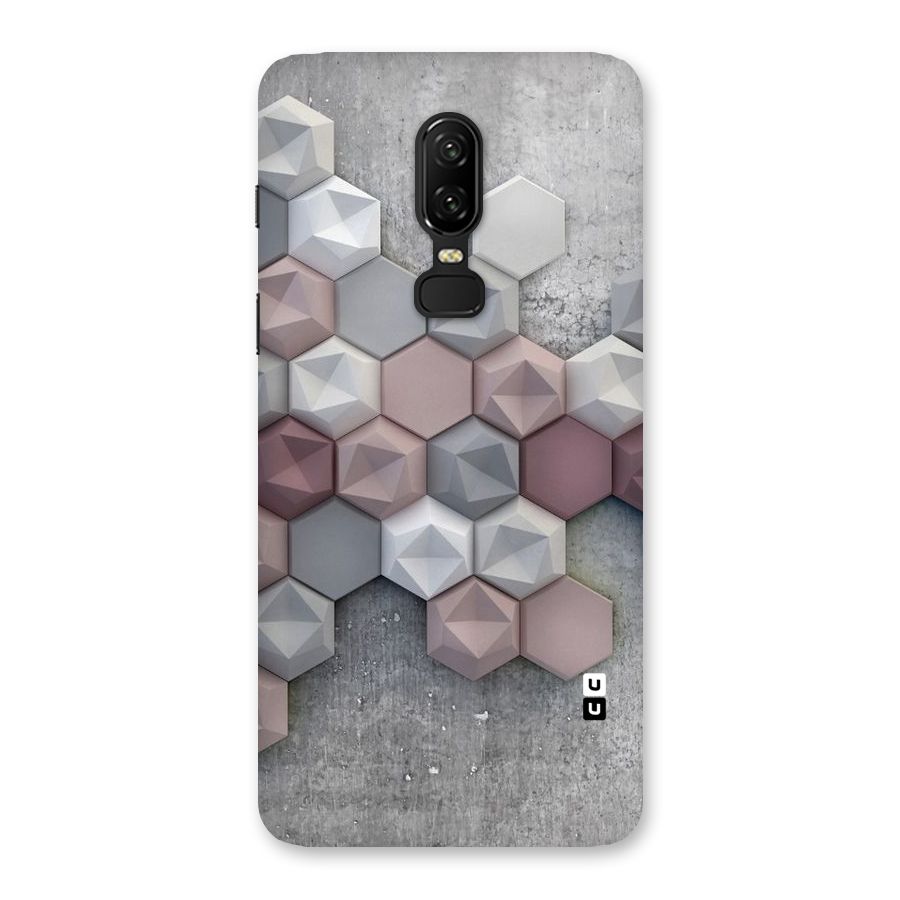 Cute Hexagonal Pattern Back Case for OnePlus 6