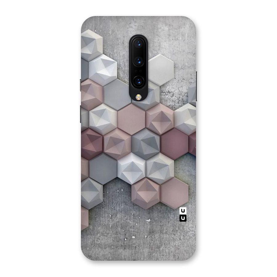 Cute Hexagonal Pattern Back Case for OnePlus 7 Pro