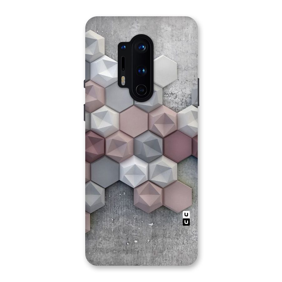 Cute Hexagonal Pattern Back Case for OnePlus 8 Pro