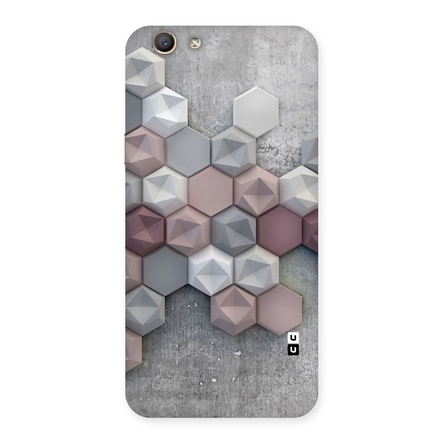 Cute Hexagonal Pattern Back Case for Oppo A59