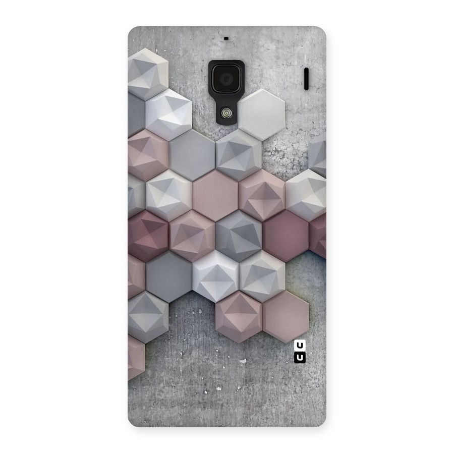 Cute Hexagonal Pattern Back Case for Redmi 1S