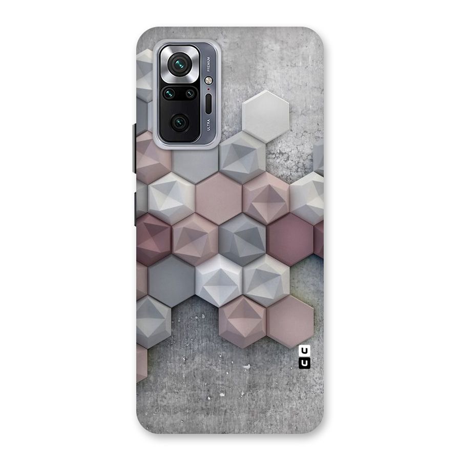 Cute Hexagonal Pattern Back Case for Redmi Note 10 Pro Max