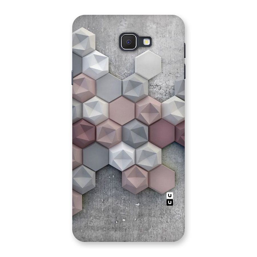 Cute Hexagonal Pattern Back Case for Samsung Galaxy J7 Prime