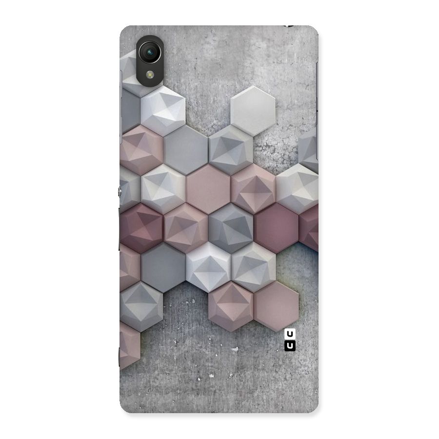 Cute Hexagonal Pattern Back Case for Sony Xperia Z2