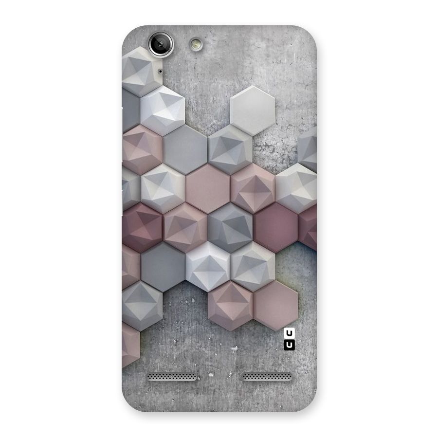Cute Hexagonal Pattern Back Case for Vibe K5