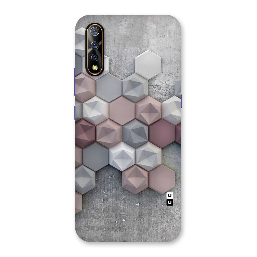 Cute Hexagonal Pattern Back Case for Vivo S1