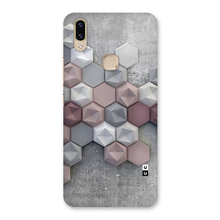 Cute Hexagonal Pattern Back Case for Vivo V9 Youth