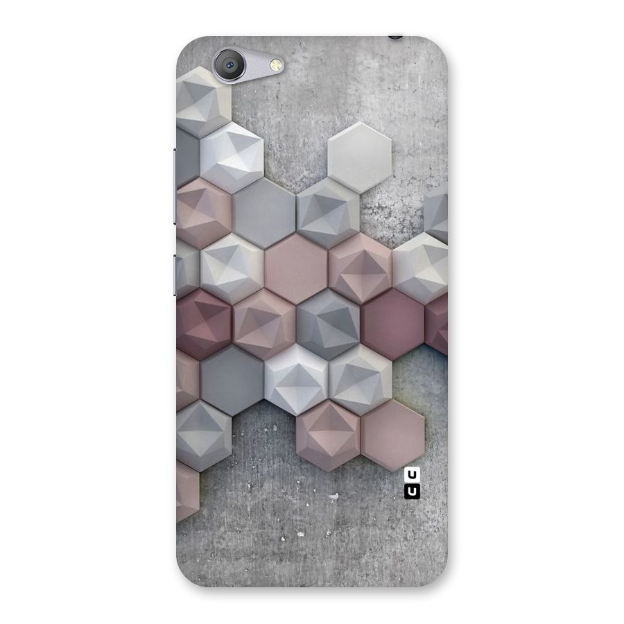 Cute Hexagonal Pattern Back Case for Vivo Y53