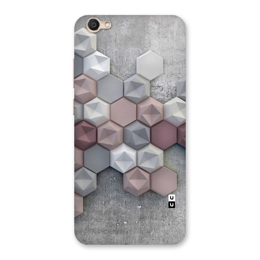 Cute Hexagonal Pattern Back Case for Vivo Y67