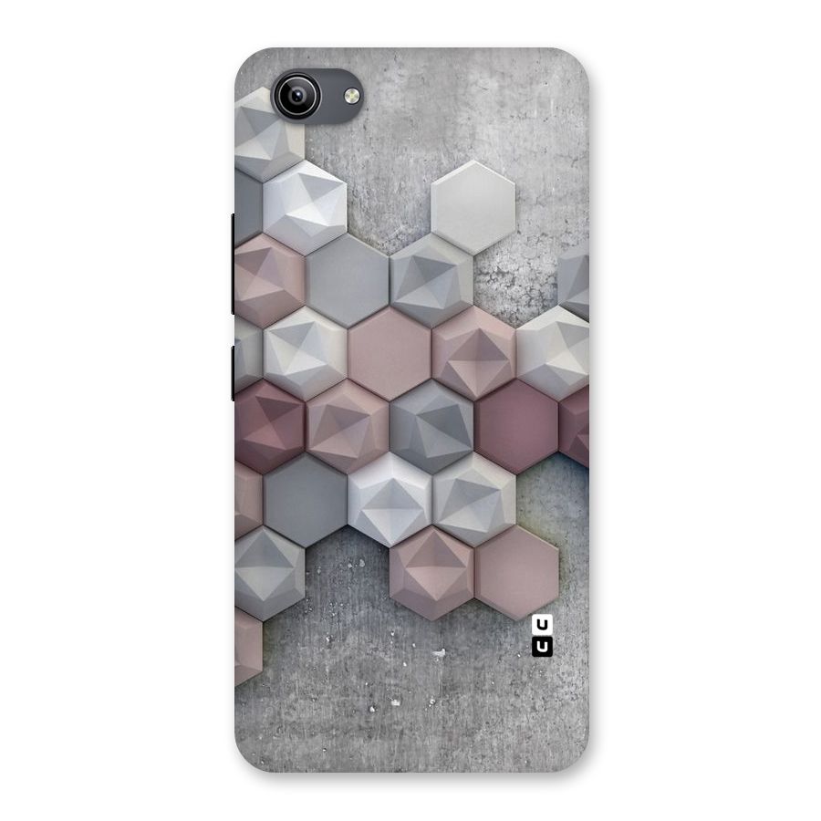Cute Hexagonal Pattern Back Case for Vivo Y81i