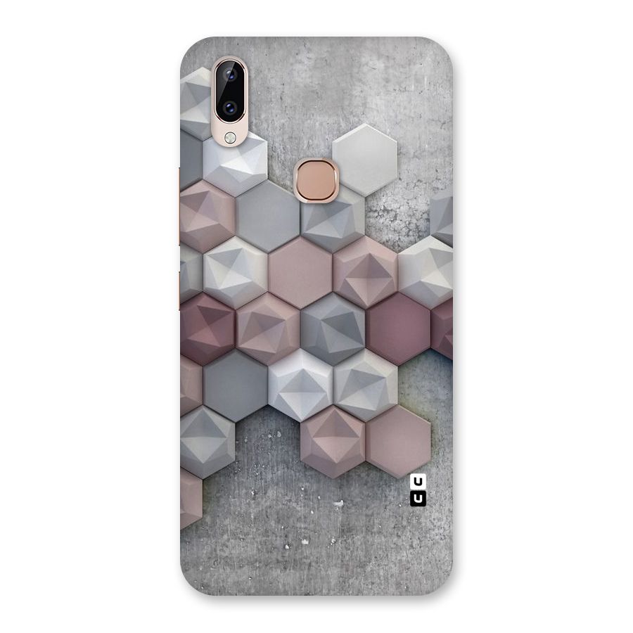 Cute Hexagonal Pattern Back Case for Vivo Y83 Pro