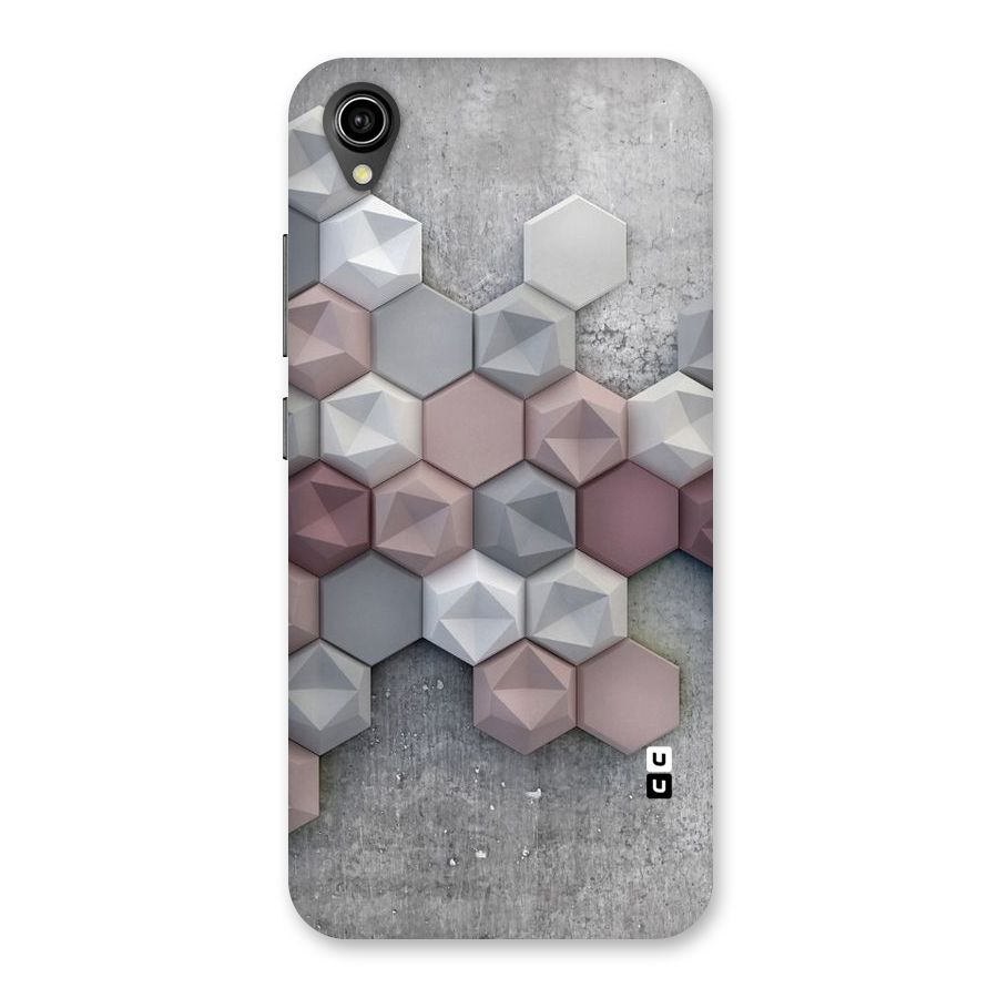 Cute Hexagonal Pattern Back Case for Vivo Y90