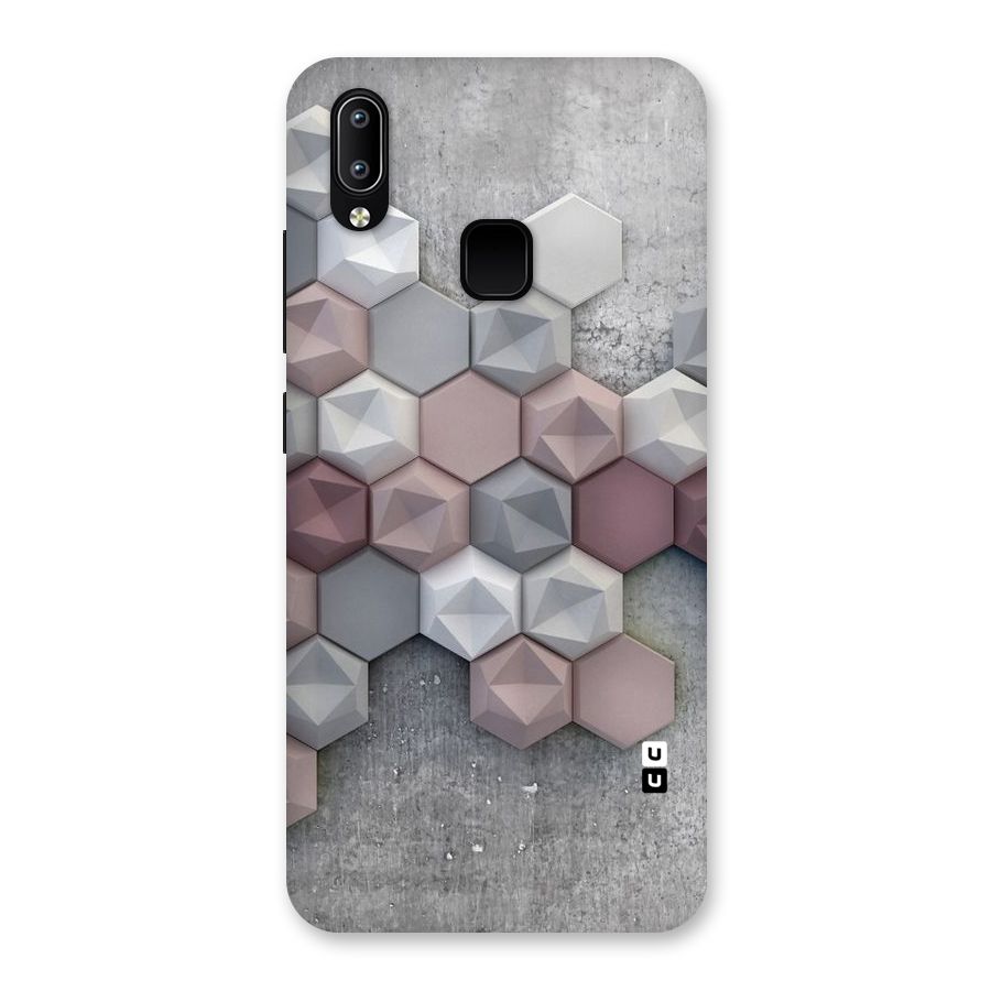 Cute Hexagonal Pattern Back Case for Vivo Y93