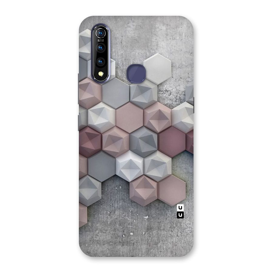 Cute Hexagonal Pattern Back Case for Vivo Z1 Pro