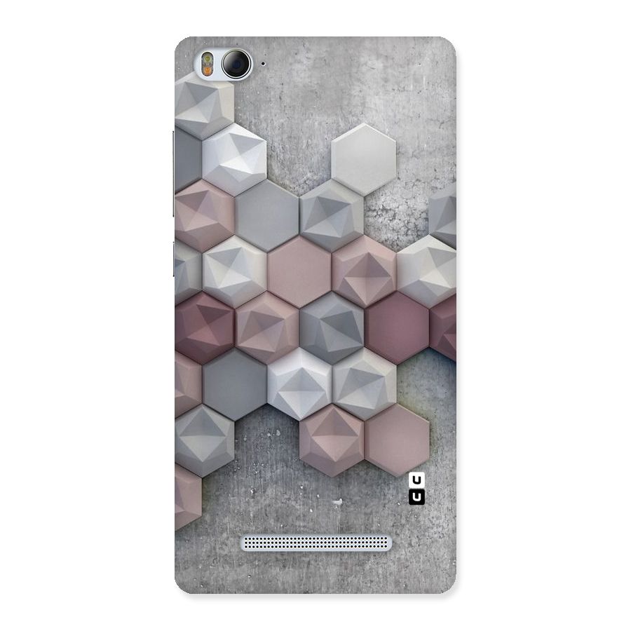 Cute Hexagonal Pattern Back Case for Xiaomi Mi4i