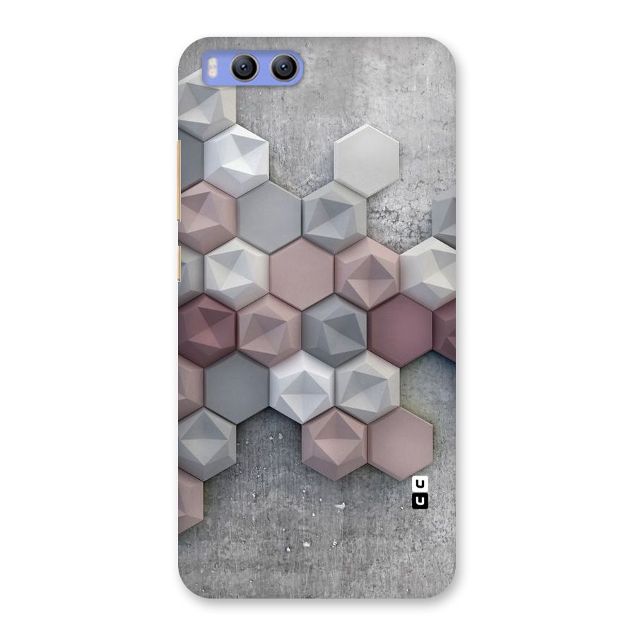 Cute Hexagonal Pattern Back Case for Xiaomi Mi 6