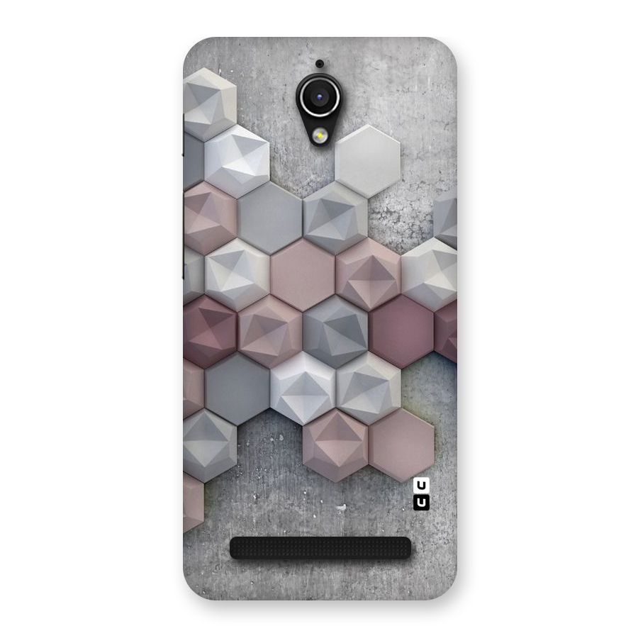 Cute Hexagonal Pattern Back Case for Zenfone Go