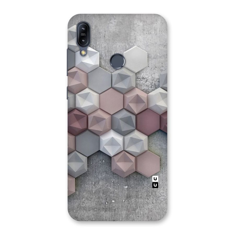 Cute Hexagonal Pattern Back Case for Zenfone Max M2