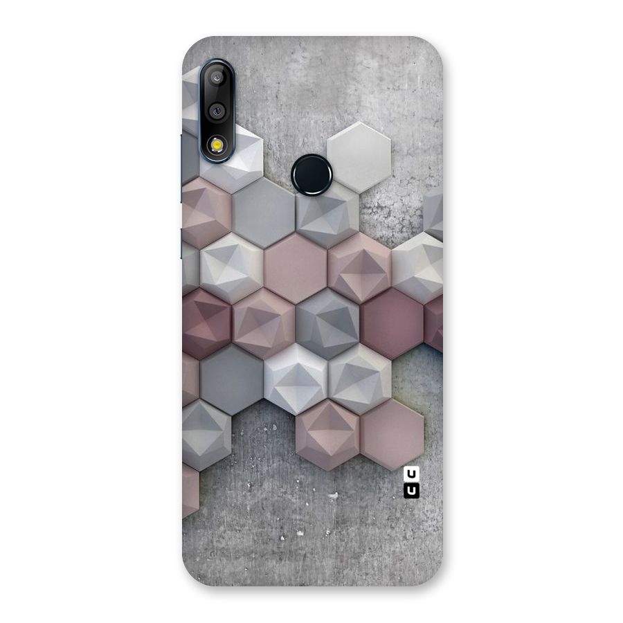 Cute Hexagonal Pattern Back Case for Zenfone Max Pro M2