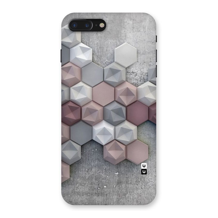 Cute Hexagonal Pattern Back Case for iPhone 7 Plus