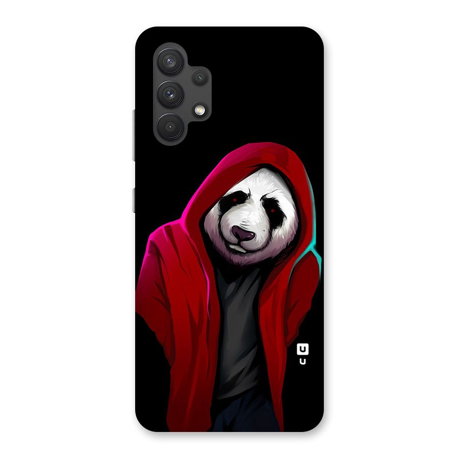 Cute Hoodie Panda Back Case for Galaxy A32