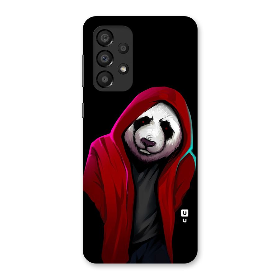 Cute Hoodie Panda Back Case for Galaxy A33 5G