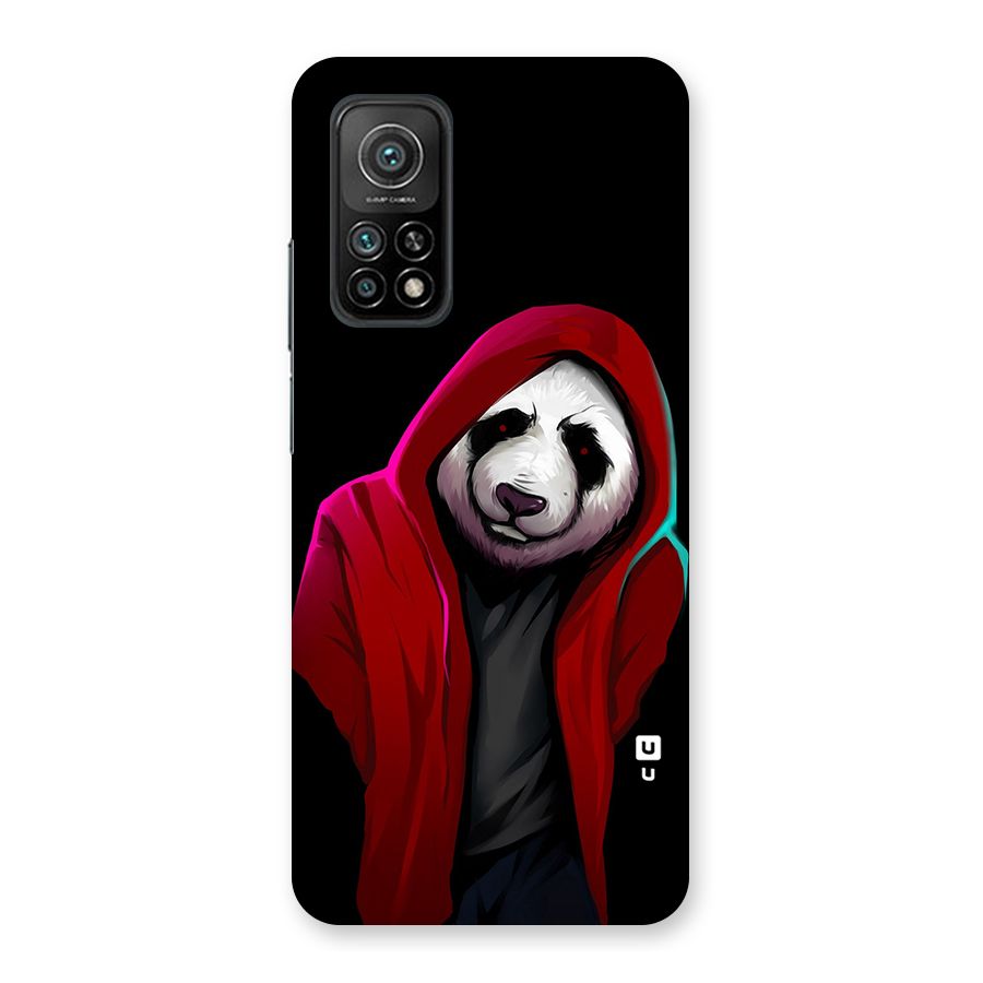 Cute Hoodie Panda Back Case for Mi 10T 5G