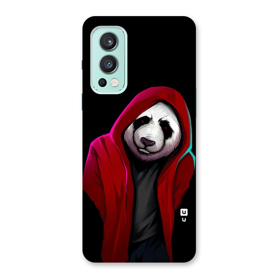 Cute Hoodie Panda Back Case for OnePlus Nord 2 5G