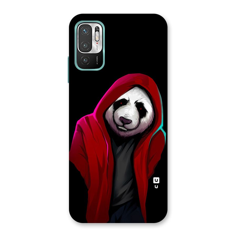 Cute Hoodie Panda Back Case for Redmi Note 10T 5G