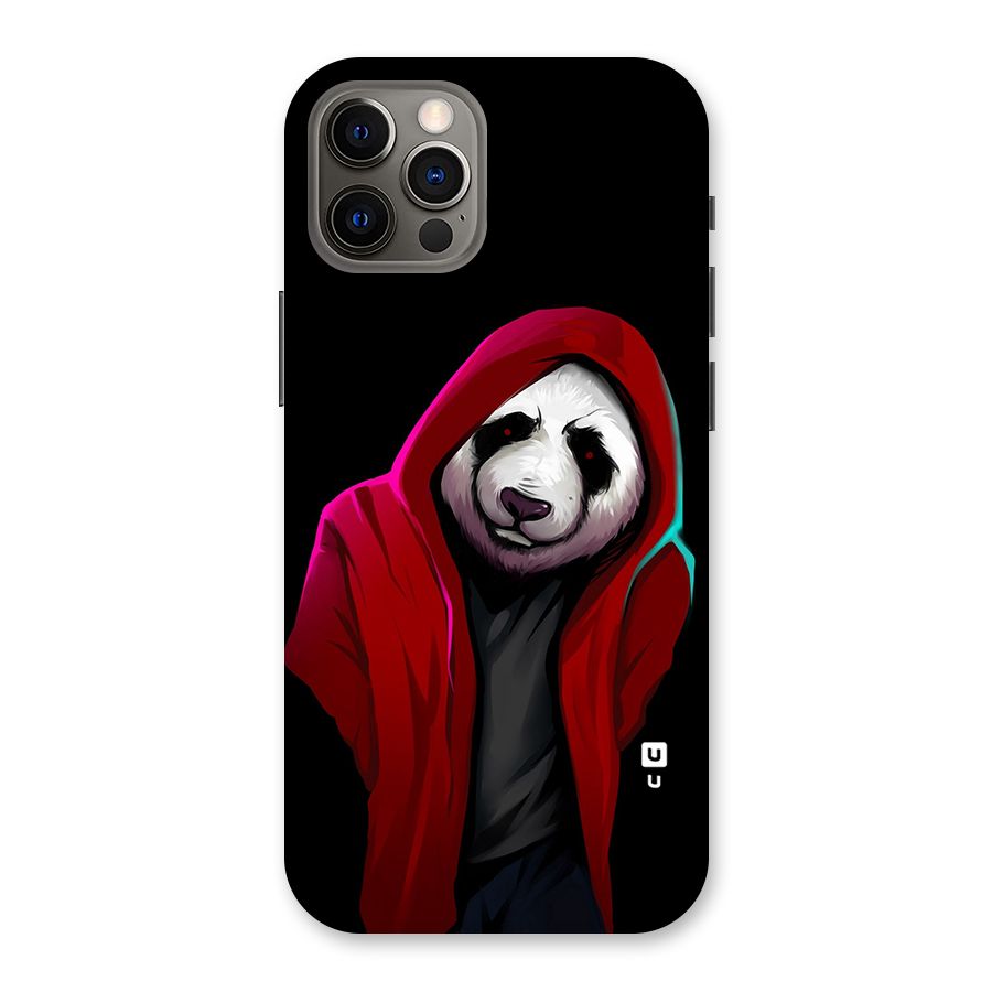 Cute Hoodie Panda Back Case for iPhone 12 Pro