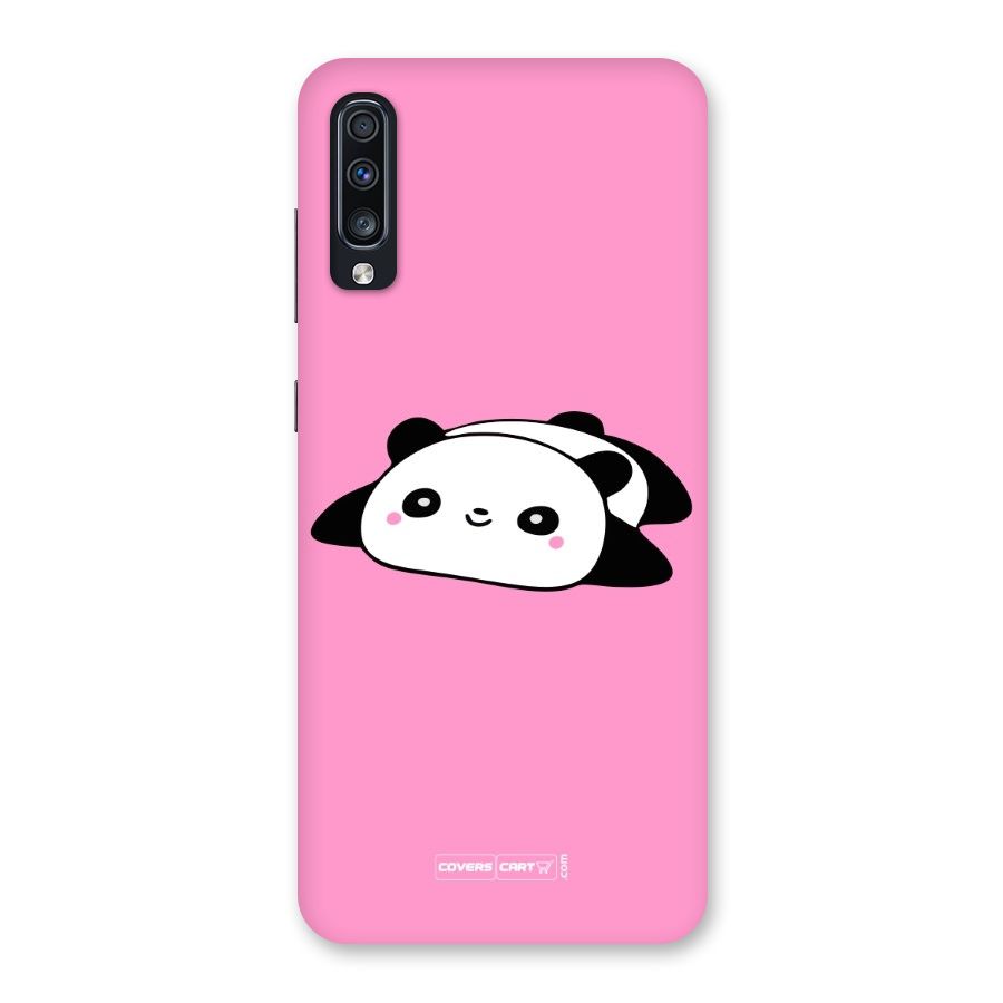 Cute Lazy Panda Back Case for Galaxy A70